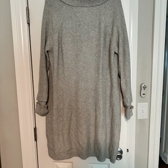 Market & Spruce Cowl Neck Sweater Dress 1X - Picture 6 of 8
